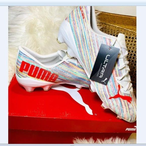 PUMA MENS ULTRA 2.2 FG SOCCER CLEATS SIZE 13 New FAST SHIPPING - Picture 5 of 8